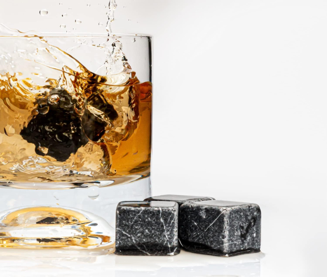 Pierres à Whisky Glaçons sans Eau