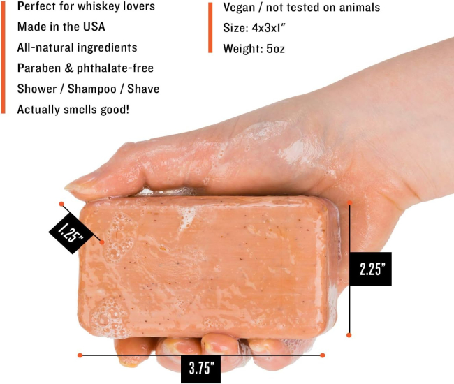 Savon Whisky Kentucky Bourbon